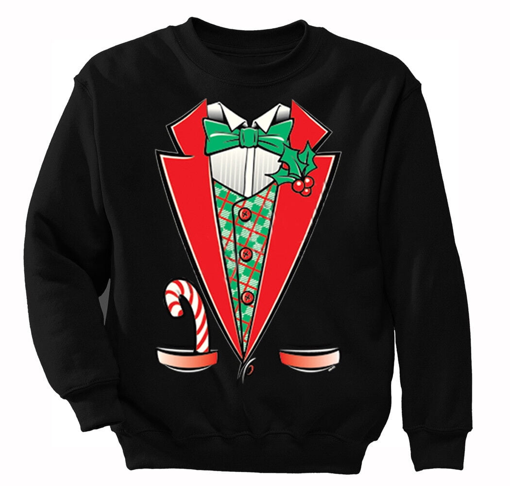 Ugly christmas sweater tuxedo