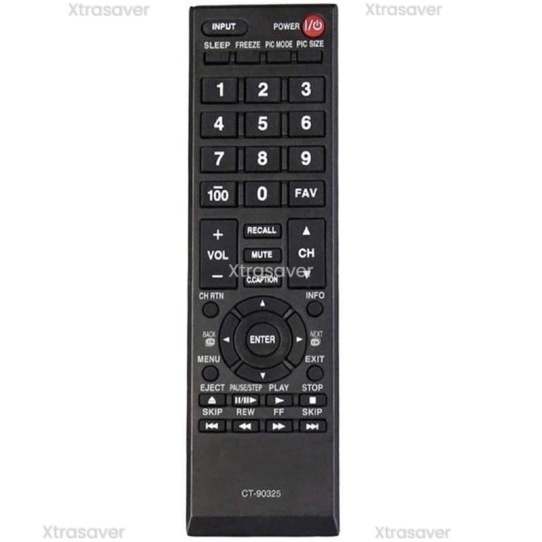 Xtrasaver CT-90325 Universal Remote for Toshiba Smart TV - Walmart.com