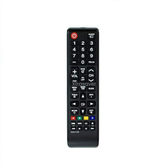 Xtrasaver New BN59-01199F Replacement Remote Control for Samsung Smart LED HDTV UN32J5205 UN40JU6700 UN48JU6700 UN55JU6700 UN65JU6700 UN32J525DAFXZA UN43JU640DF UN50J6200AF HG22NA470