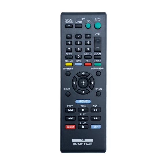 Xtrasaver RMT-B119A Replacement Remote Control for Sony Blu-Ray Disc DVD Player BDP-BX59 BDP-S390 BDP-S590 BDP-BX110 BDP-S1100 BDP-S3100 BDP-BX310 BDP-BX510 BDP-S580 DP-BX510 BDP-BX59 BDP-BX39