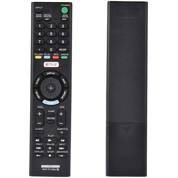 Xtrasaver Replacement RMT-TX102U Remote Control for Sony KDL-48R55OC KDL32R500C KDL40R510C KDL40R530C