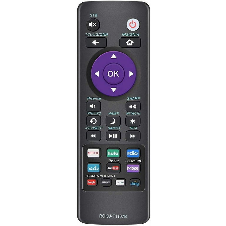 Genuine OEM Roku Smart TV Remote Control TCL JVC Onn Hisense