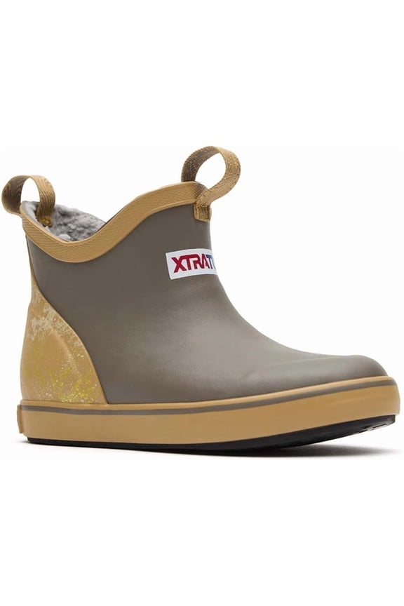 Big Kids Trolling Ankle Deck Boot - Chocolate Chip, 3