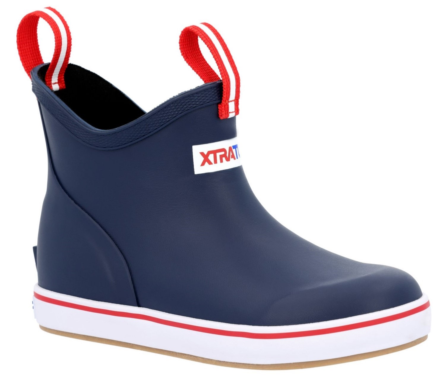 Xtratuf Kid's Ankle Deck Boot, Navy, Big Kid Size 1