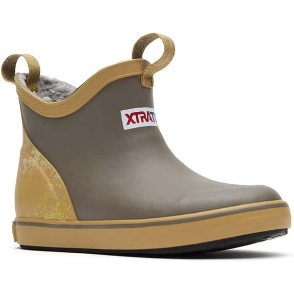 Xtratuf Little Kids Trolling Ankle Deck Boot - Chocolate Chip, 7