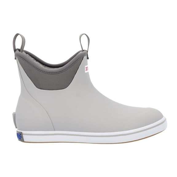 Xtratuf Mens Fleece Lined Cold Weather Ankle Deck Boot Gray Size 12