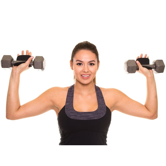 Xtreemgear Weight Lifting Rubber GripsTextured soft Cushion ¼”thick with No-Slip-Grip