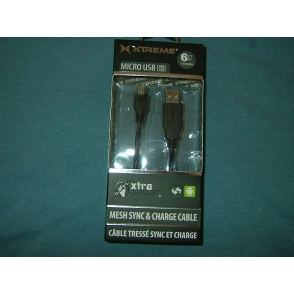 Xtreme 4" Micro USB Cable