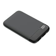 Xtreme 5,000mAh Power Bank with LED Screen and 2 Ports for Charging Two Devices - Type-C and Micro USB