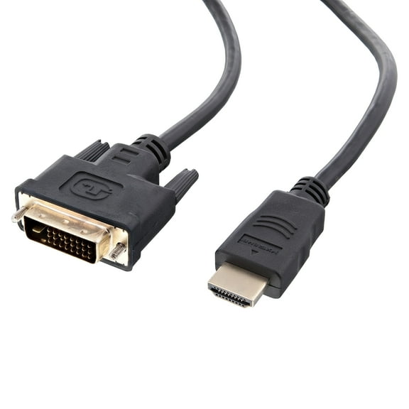 Xtreme 6ft HDMI To DVI Cable, Connect Compatible Devices 1080P HD Presentations