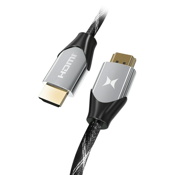 Xtreme 6ft Silver HDMI Cable, 4K Resolution Support, Connects Multiple Devices