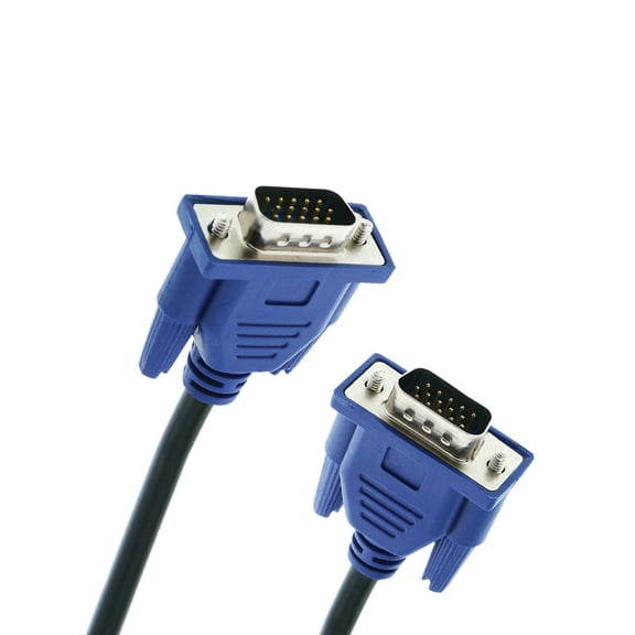 Xtreme 6ft VGA To VGA Cable, Works With Compatible Devices Featuring 15-Pin Ports