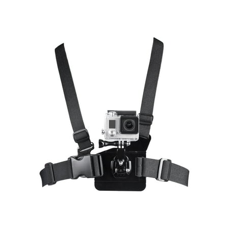 Bower Xtreme Action Series Chest Body Strap - Support system - shoulder-chest support / strap mount - for GoPro HD HERO; HD HERO2; HERO Session; HERO+ LCD; HERO3; HERO3+; HERO4; HERO4 Session