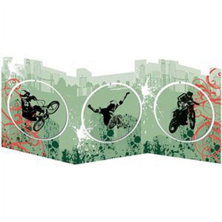 Xtreme Action Sports 'X Games' Tri-fold Centerpiece (1ct)