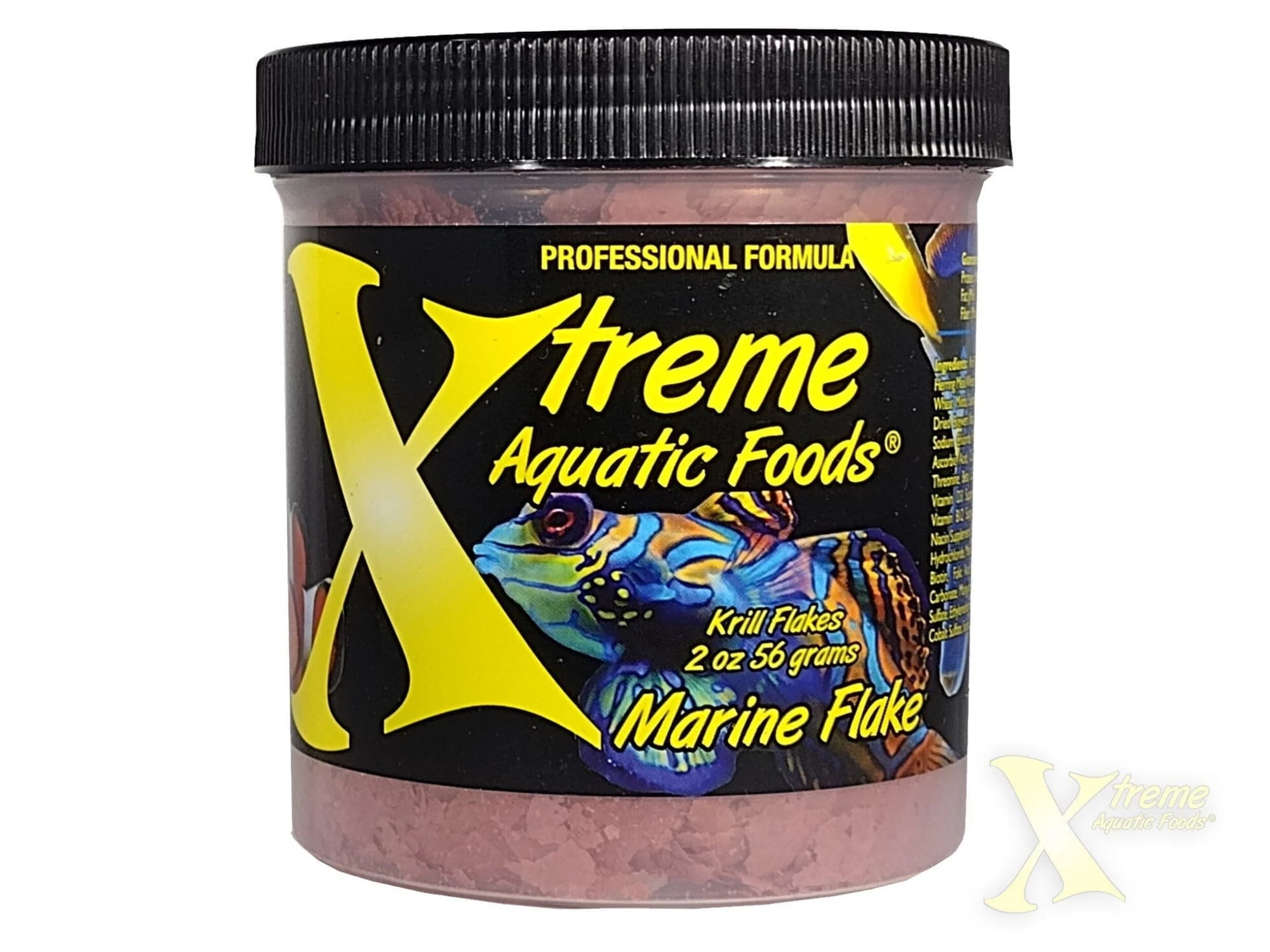 Xtreme Aquatic Marine Krill/Shrimp Crave Krill Flake Fish Food, 8