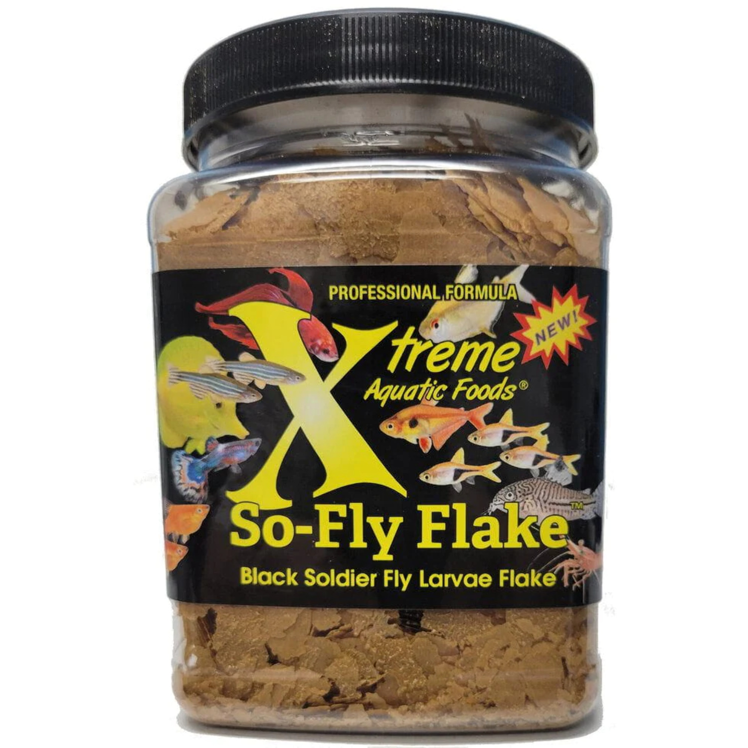 Xtreme Aquatic Foods SoFly Black Soldier Fly Larvae Flakes