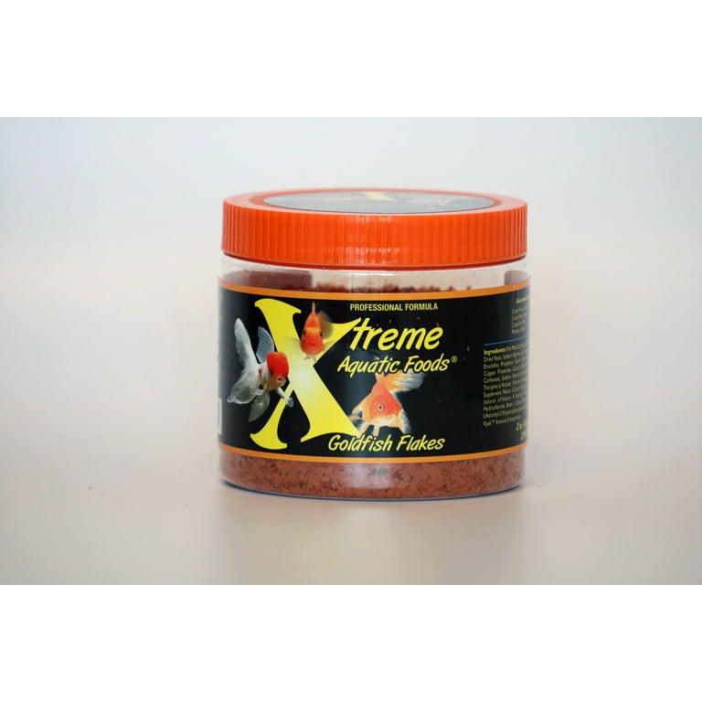 Xtreme Aquatic Foods Xtreme Goldfish Flakes Large Walmart