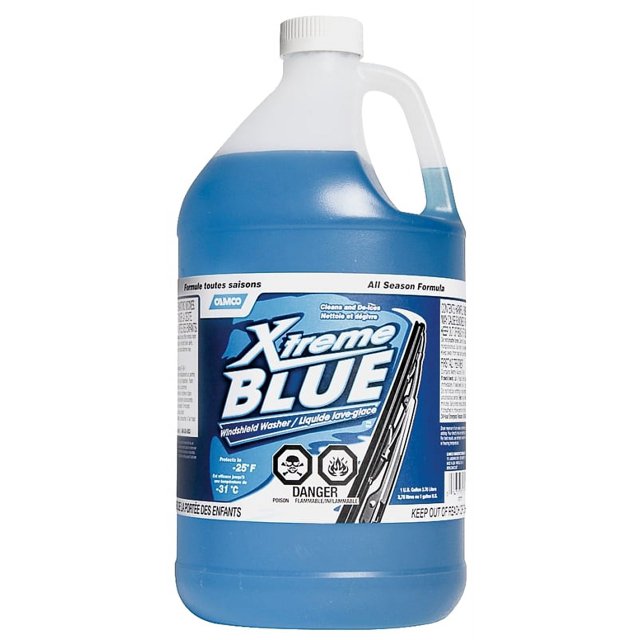 Xtreme Blue 30917 Windshield Washer Fluid, 1 gal, Clear Blue, Liquid