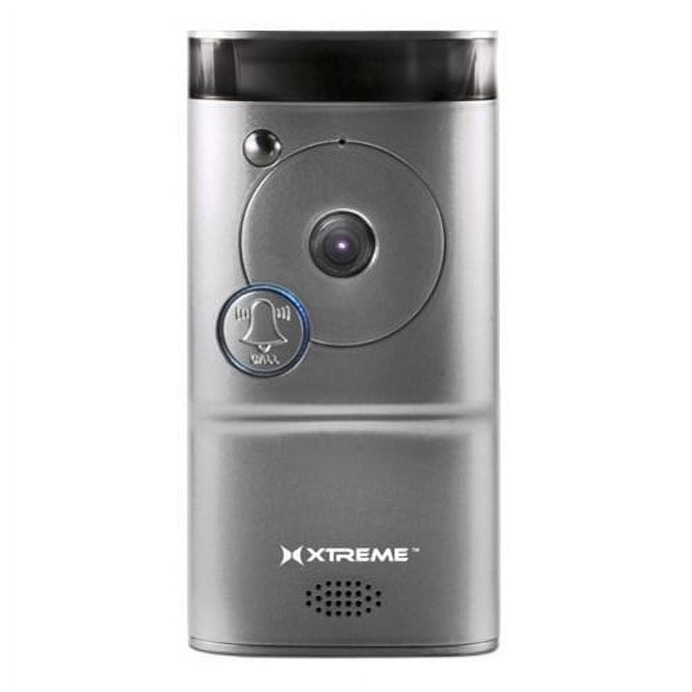 Xtreme Cables WiFi Video Doorbell Camera, Silver