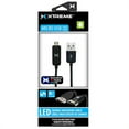 thumbnail image 1 of Xtreme Cables XAS8-1006-BLK 6 ft. LED Micro USB Indicator Cable, Black, 1 of 1