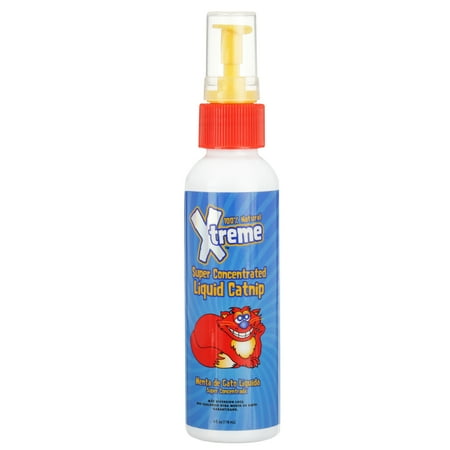 Xtreme Catnip Spray, 4 oz. 100% Natural Organically Grown, Super Concentrated Liquid Catnip