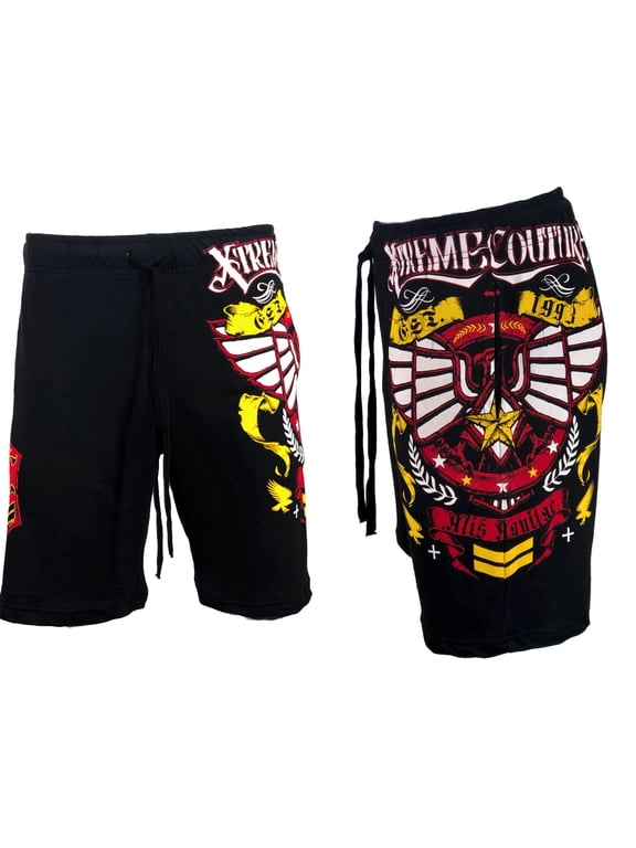 Affliction Men's Sweatshort GLIDE Athletic Short Fighter MMA S-5XL