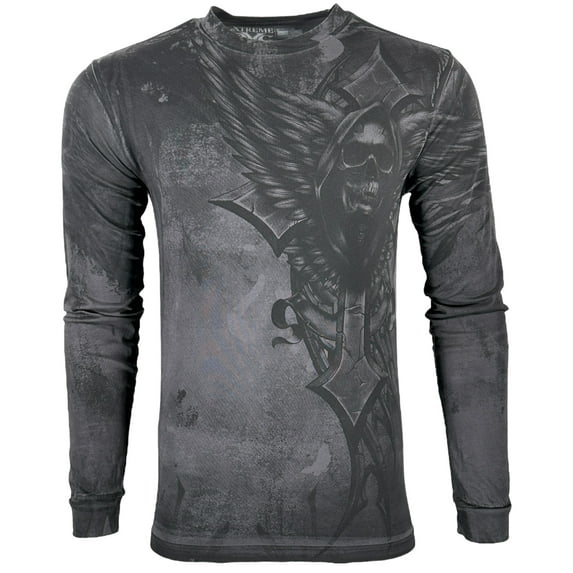 Xtreme Couture By Affliction Men's Long Sleeve T-shirt Last scream