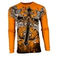 thumbnail image 1 of Xtreme Couture By Affliction Men's Long Sleeve T-shirt Winged Creature, 1 of 7