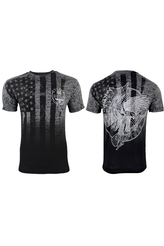 By Affliction Men's T-shirt Crestmore