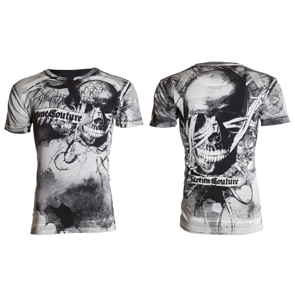 Xtreme Couture By Affliction Men's T-shirt Crossed Out