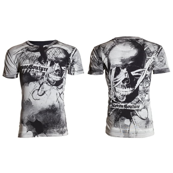 Xtreme Couture By Affliction Men's T-shirt Crossed Out