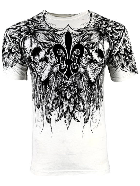 By Affliction Men's T-shirt Gather