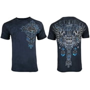 Xtreme Couture By Affliction Mens T-shirt Iron Work
