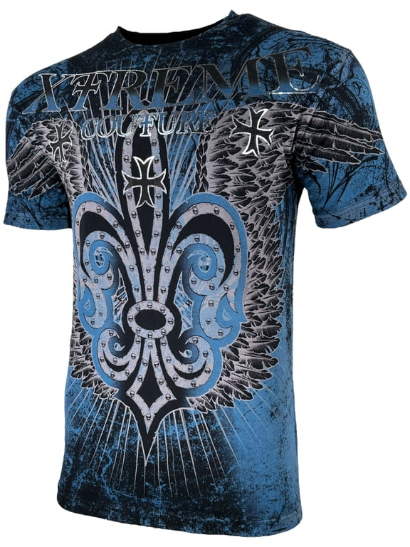 By Affliction Men's T-shirt Saga