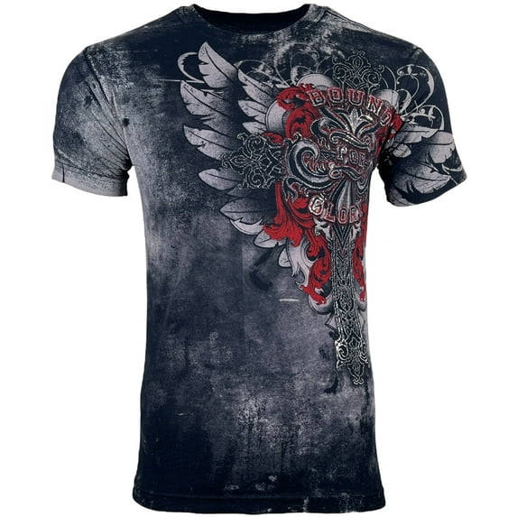 Xtreme Couture By Affliction Men's T-shirt Salvation Black