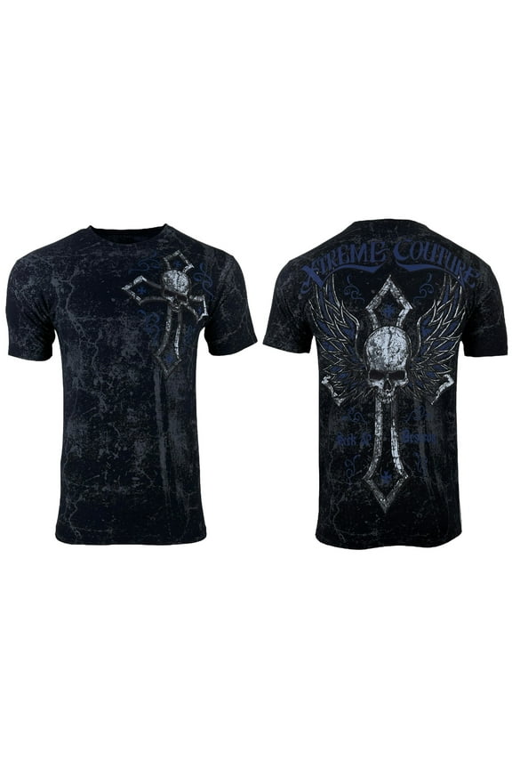 By Affliction Men's T-shirt Stone Warrior