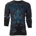 thumbnail image 1 of Xtreme Couture By Affliction Men's Thermal Shirt Sandstone, 1 of 8