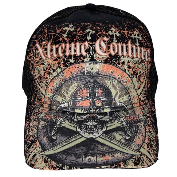 Xtreme Couture By Affliction Men's Trucker Hat Shield OF Glory Style