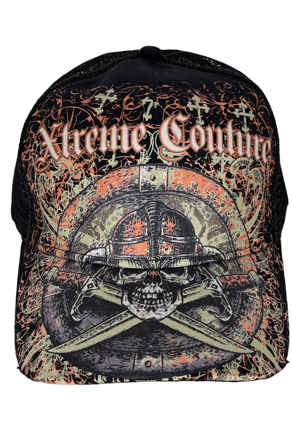 By Affliction Men's Trucker Hat Shield OF Glory Style