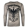 thumbnail image 1 of Xtreme Couture by AFFLICTION Men's THERMAL T-Shirt INTENSITY Biker MMA, 1 of 12