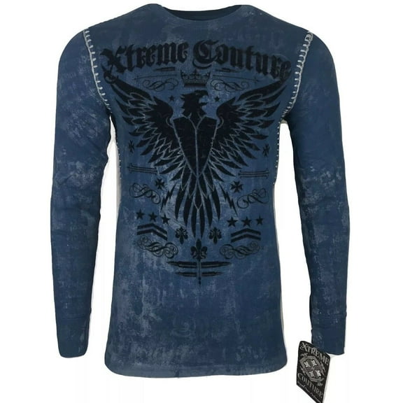 Xtreme Couture by AFFLICTION Men's THERMAL T-Shirt INTENSITY