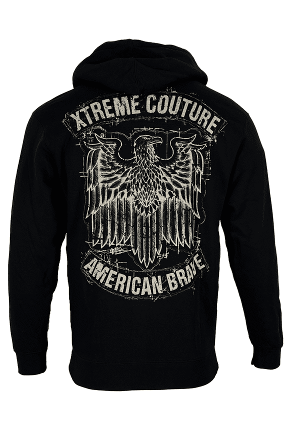 by Affliction CLUB CHAPTER Men's ZIP Hoodie Black