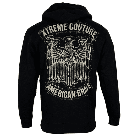 Xtreme Couture by Affliction CLUB CHAPTER Men's ZIP Hoodie Black