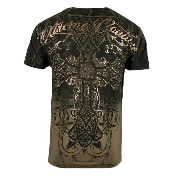 Xtreme Couture by Affliction  Men's T-Shirt DECRETUM Biker MMA
