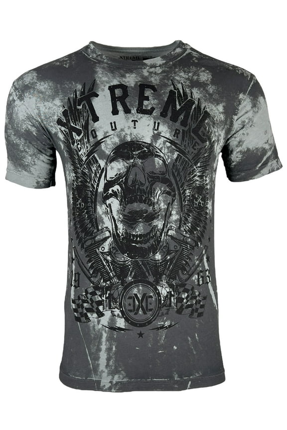 by Affliction Men's T-Shirt Oil Slick