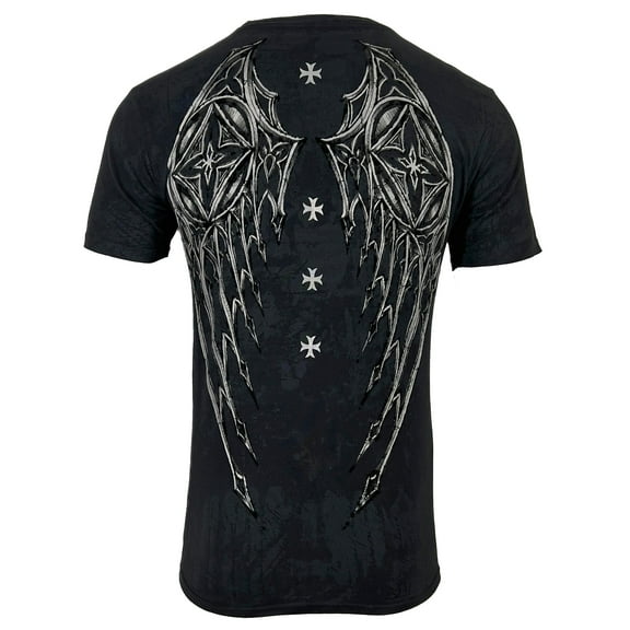 Xtreme Couture by Affliction Men's T-Shirt Stone Ranger Biker