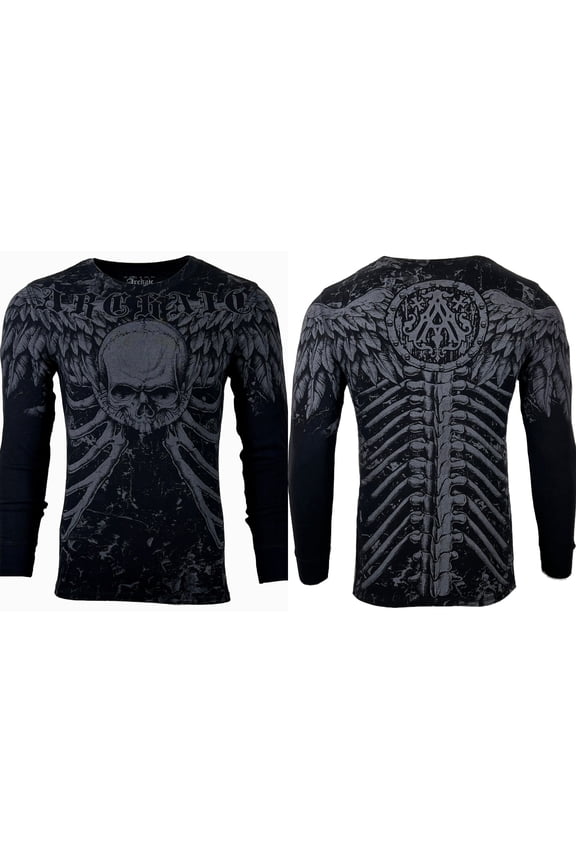 Xtreme Couture by Affliction Men's Thermal Shirt COLLISON