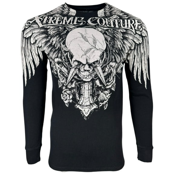 Xtreme Couture by Affliction Men's Thermal Shirt Dagger