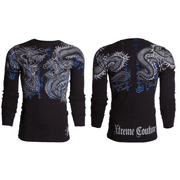 Xtreme Couture by Affliction Mens Thermal Shirt Double Up