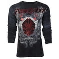 thumbnail image 1 of Xtreme Couture by Affliction Men's Thermal Shirt Royal Family, 1 of 8